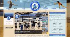 Desktop Screenshot of draveil-volley.org